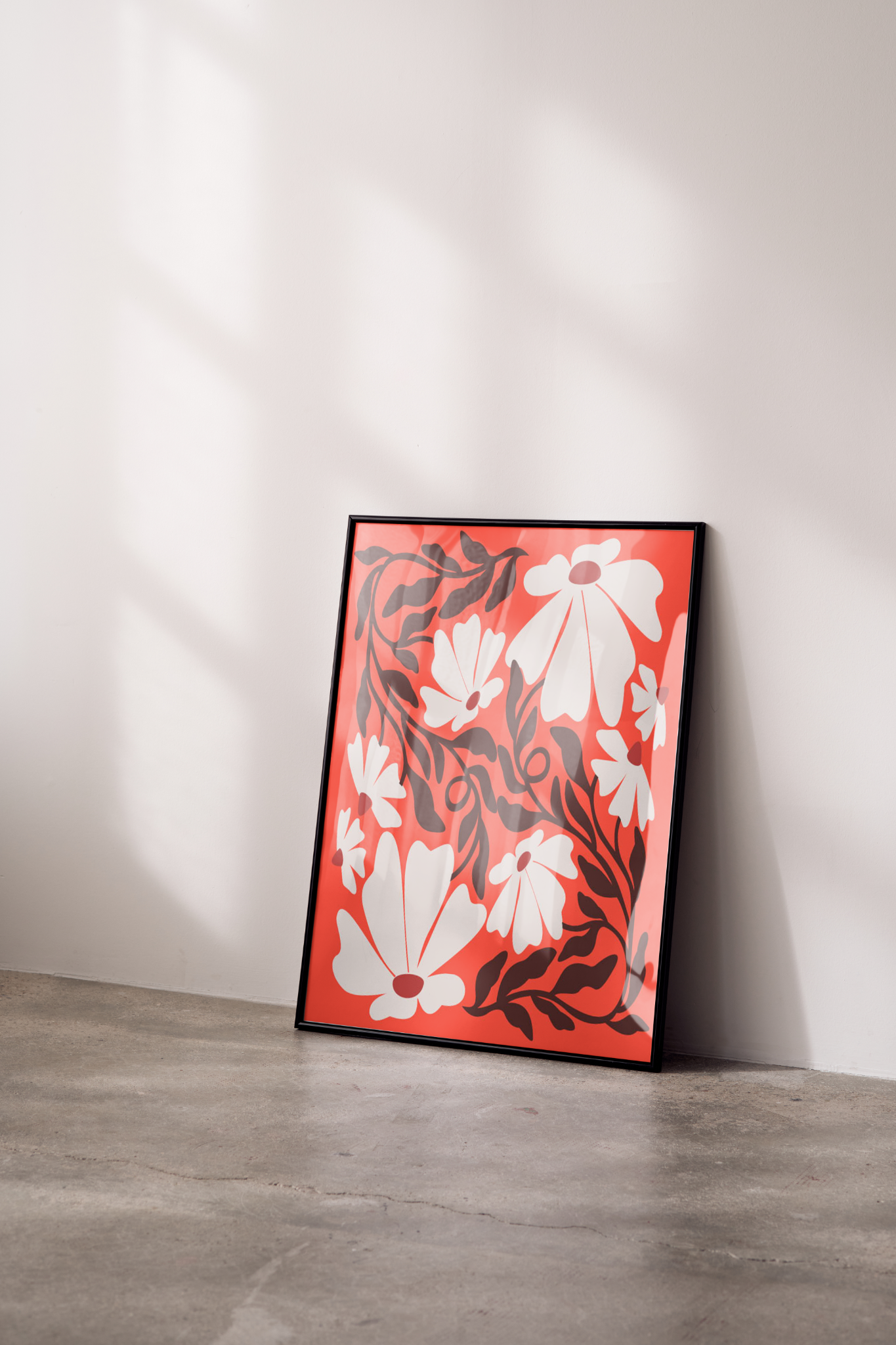 Floral Design — Print Mockup