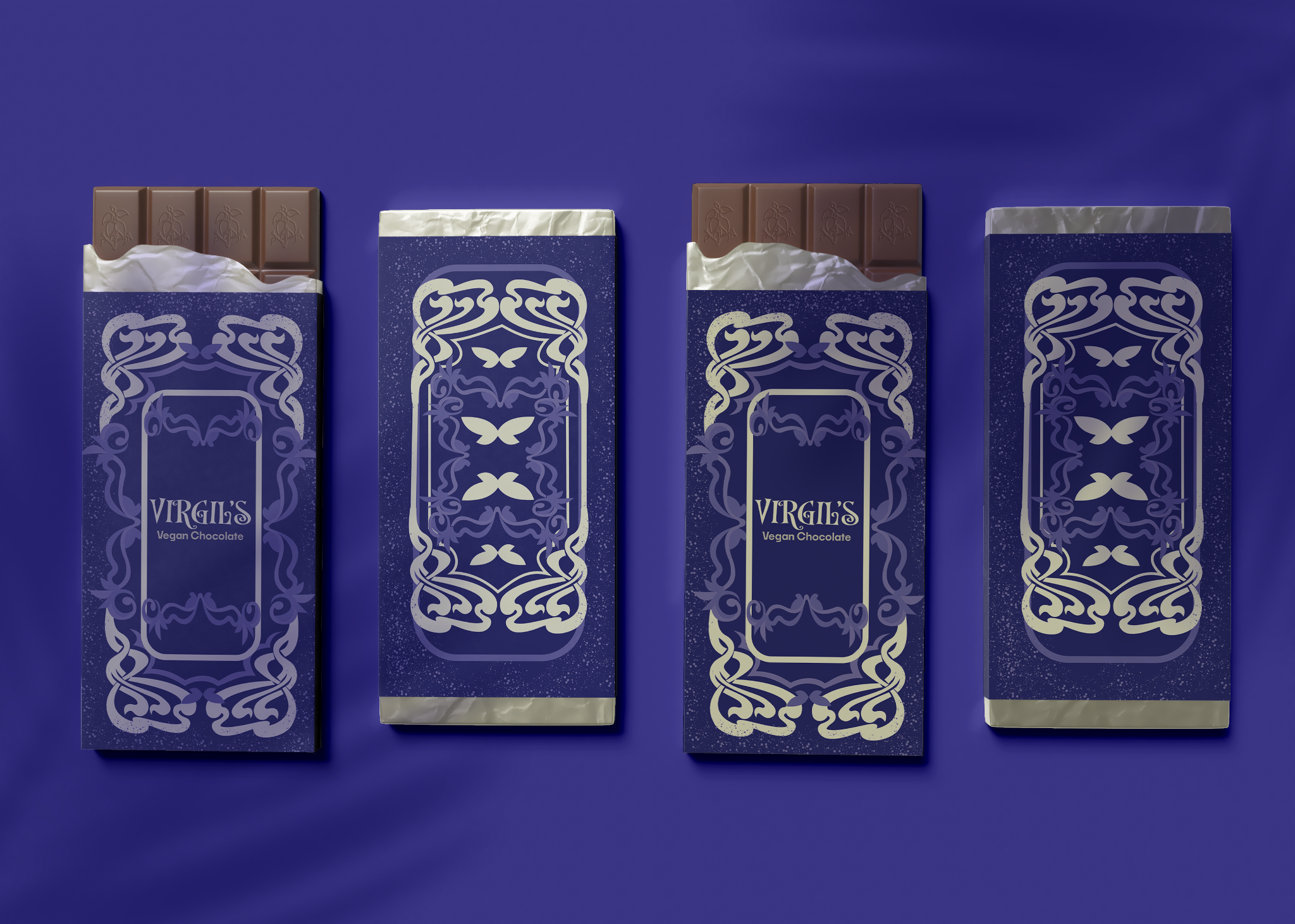 Virgil’s Vegan Chocolate — Packaging