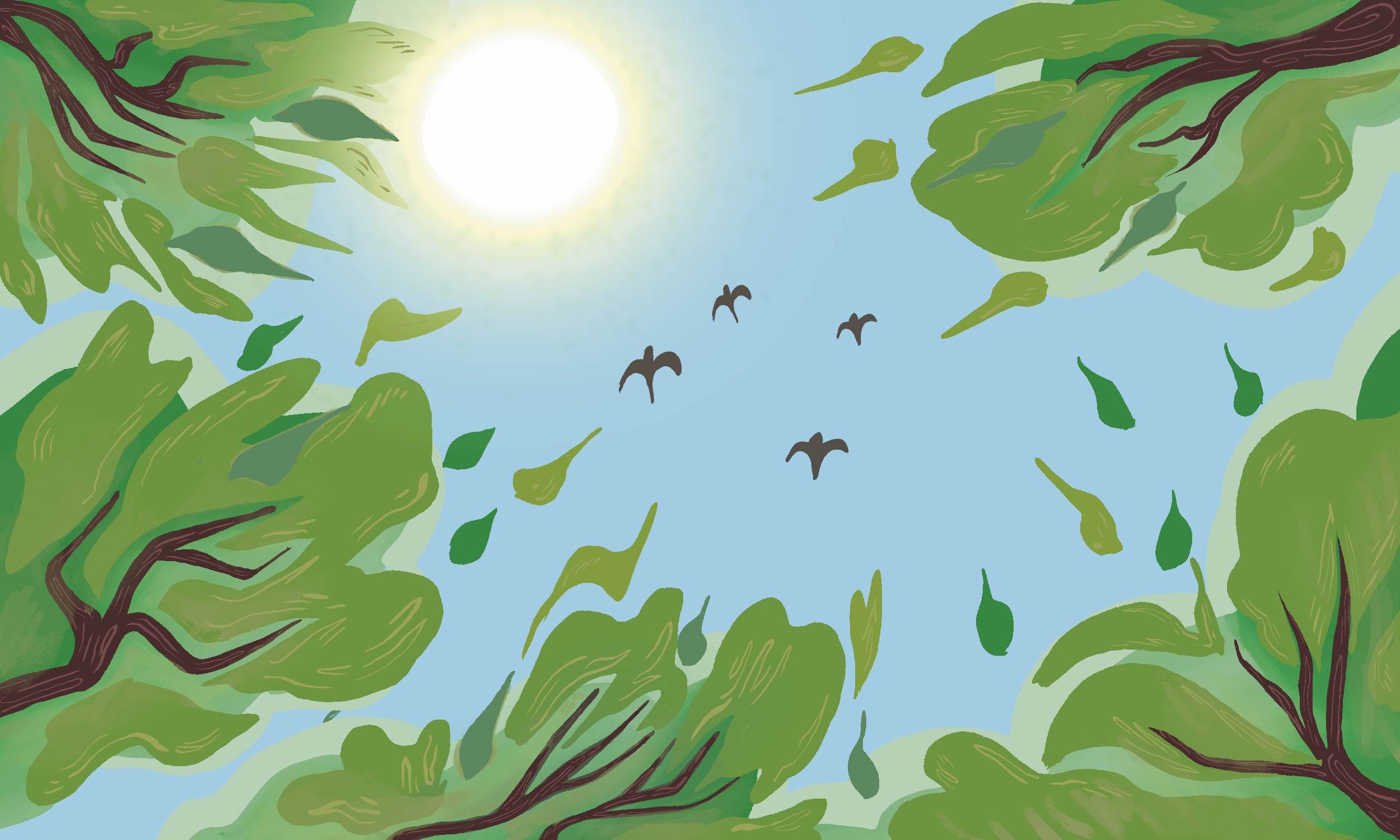 Visual storytelling illustration